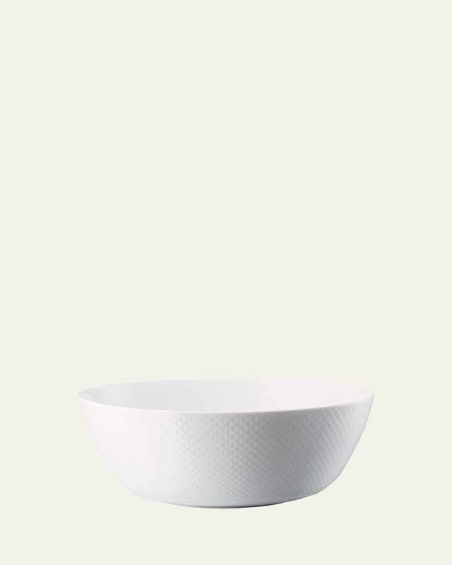 Junto White Serving Bowl